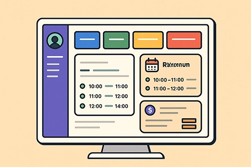 Psikolog Danışan Yönetim Yazılımı Panel Önizleme